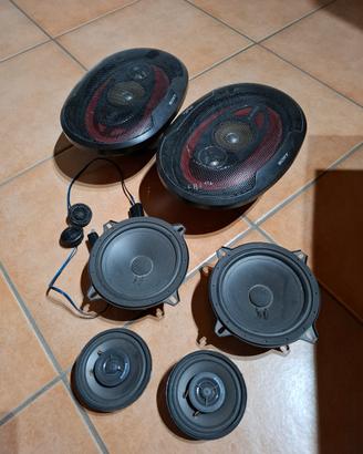 casse per impianto audio