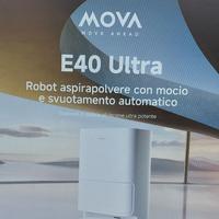 robot aspirapolvere Mova e40ultra, nuovo