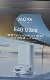 robot aspirapolvere Mova e40ultra, nuovo