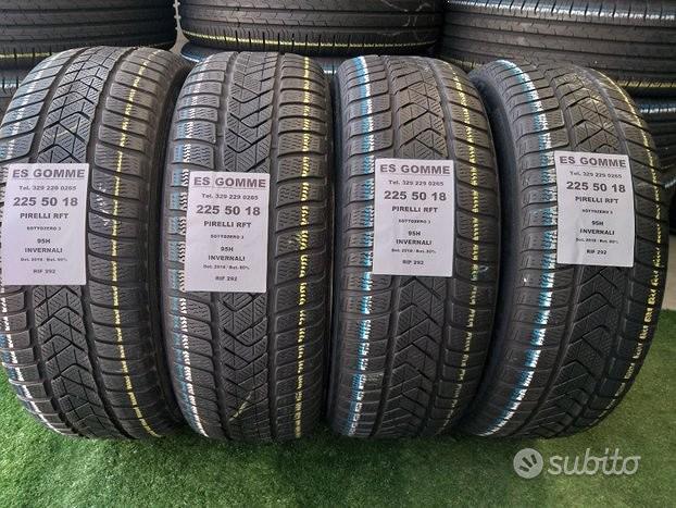 Subito - ES GOMME - 4 gomme 225 50 18 PIRELLI RFT INV RIF292 - Accessori  Auto In vendita a Milano