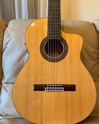 Chitarra flamenca amplificata Josè Torres JTF-50CE