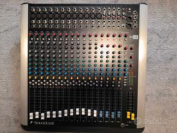 MIXER ANALOGICO SOUNDCRAFT SPIRIT M12 STUDIO/LIVE