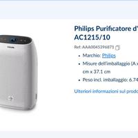 Purificatore aria Philips