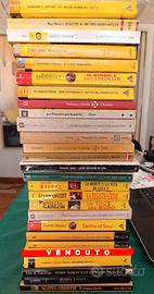 Lotto n. 26 libri quasi tutti gialli