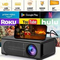 Proiettore portatile, 1080p, alimentato con USB