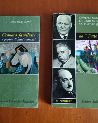 I MAESTRI DELLA LETTERATURA ITALIANA IN DUE VOLUMI