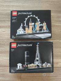 Set lego Architecture Parigi + Londra