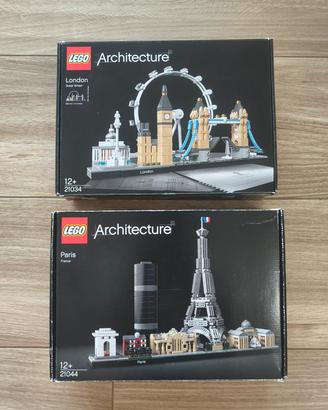 Set lego Architecture Parigi + Londra