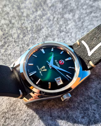 Rado Golden Horse 1957 verde *** FULL SET ***