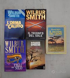 5 libri Wilbur Smith 