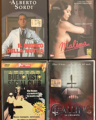 Lotto 4 Dvd film classici, perfetti