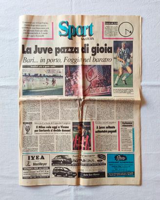 Sport Gazzetta 22/05/1995, Juventus 23° Scudetto