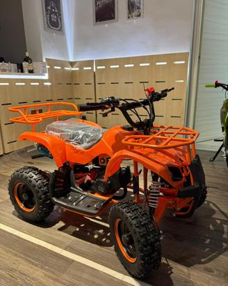 Mini quad per bambini Hummer 49cc con portapacchi