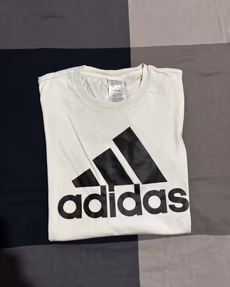 T-shirt Adidas bianca uomo taglia M