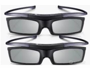 2 occhiali 3d samsung ssg-5100 nuovi originali
