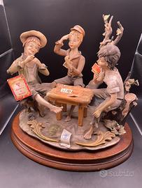 Capodimonte Sartori originale – “I Bari”