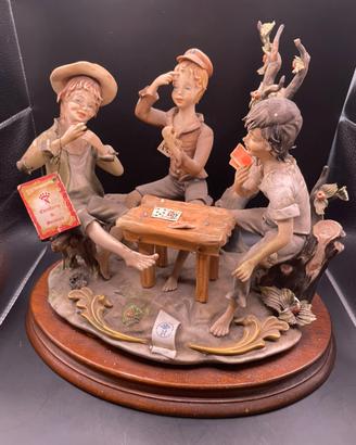 Capodimonte Sartori originale – “I Bari”