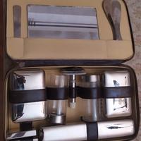 Kit barba uomo da viaggio vintage