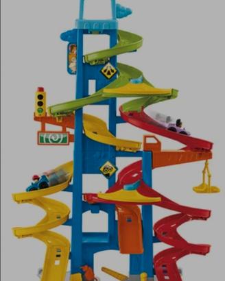 pista grattacielo dei little people fisher price 