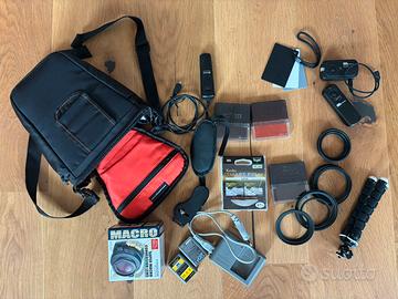 Residui: Filtro ND8 67mm, filtri cokin e altro