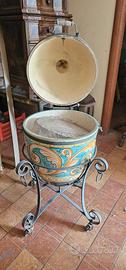 Barbecue/forno dipinto a mano