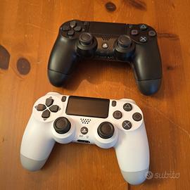 controller PS4 usati bianco e nero
