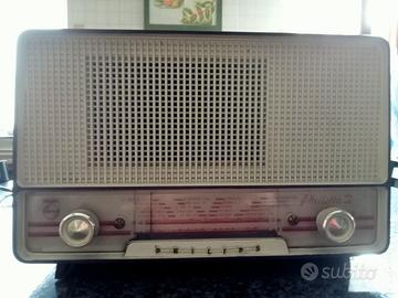 RADIO A VALVOLE D'EPOCA 1960 PHILIPS PHILETTA 2