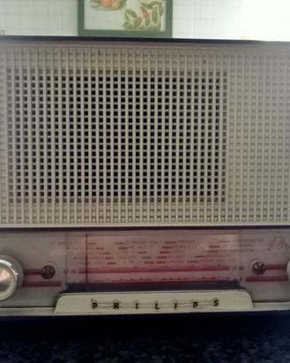 RADIO A VALVOLE D'EPOCA 1960 PHILIPS PHILETTA 2
