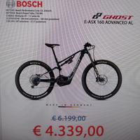 Ebike Ghost E-Asx 160 Advanced AL Bosch 750Wh "L "