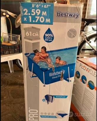 Piscina 2,59x1,70