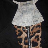 tuta leopardata donna taglia L