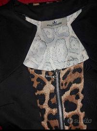 tuta leopardata donna taglia L