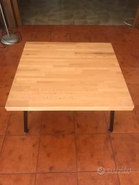 Tavolino in legno 60x60