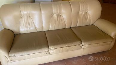 Divano in pelle