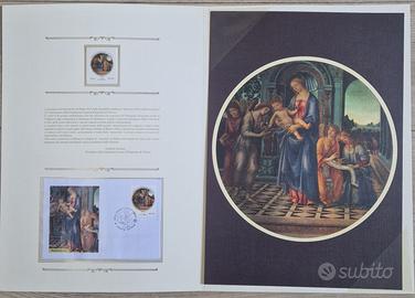 madonna  con bambino  e angeli