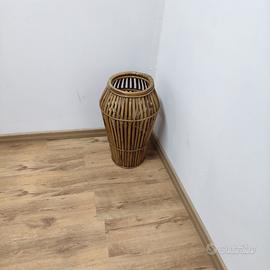 Porta ombrelli metà novecento Bamboo modernariato