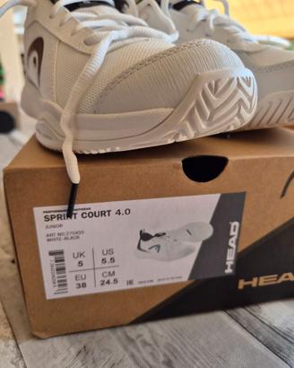 Head sprint court 4.0 numero 38