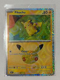 Pokemon Pikachu 30th anniversario 05/30