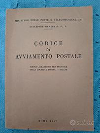 Codice di avv. Postale + ricettario Bertolini.