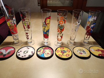 Collezione 6 bicchieri da birra Ritzenhoff