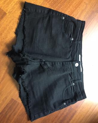 Subdued Pantaloncini corti shorts neri in jeans