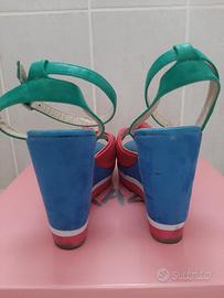 Sandali con zeppa n.41