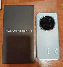 Honor Magic 7 pro 512gb azzurro + garanzia +cover 