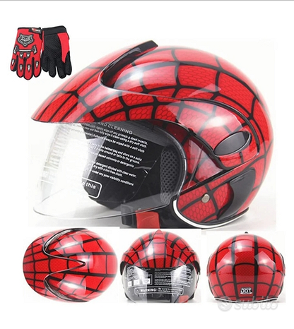 Casco moto spiderman - Accessori Moto In vendita a Chieti