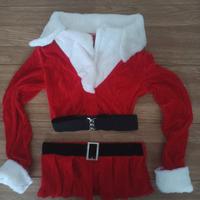 vestito rosso di natale