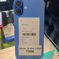iphone 16 plus 128gb ultramarine promo
