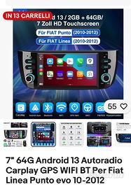 Carplay per fiat punto