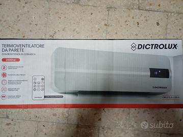 Termo ventilatore da parete 