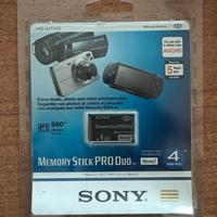 Memory Stick Pro Duo 4 Gb Sony