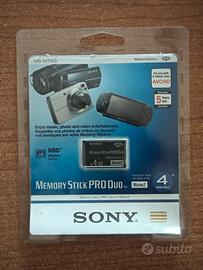 Memory Stick Pro Duo 4 Gb Sony